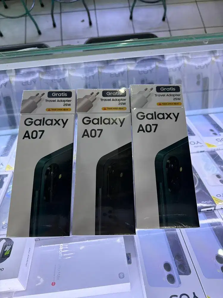 PROMO FREE TAMPERGLASS Samsung A07 4/64 NEW