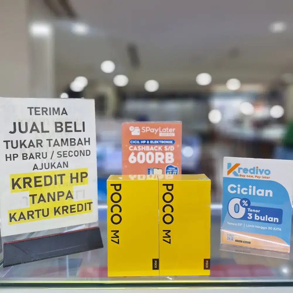 Poco M7 Ram 8/256 GB Garansi Resmi