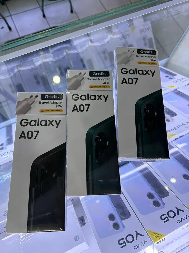 FREE TAMPERGLASS Samsung A07 6+6/128 NEW
