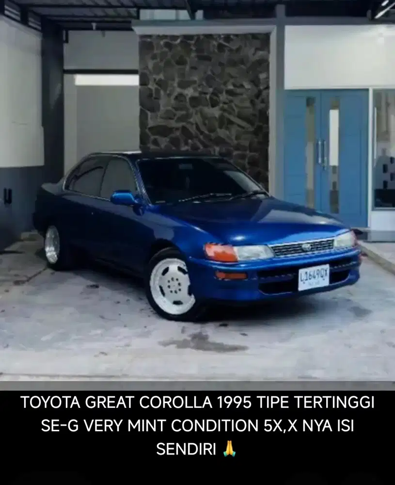 Toyota Great Corolla 1995 Bensin