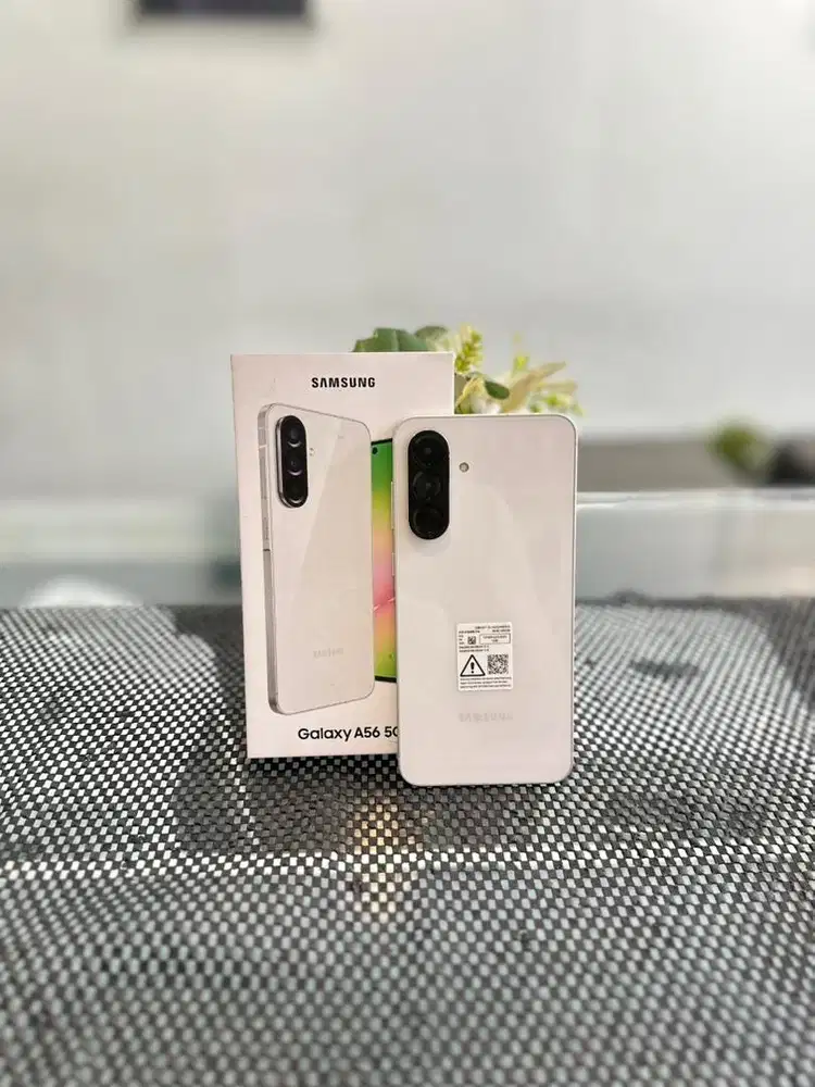 Samsung A56 Lightgrey 12/256Gb Mulus Nominus Fullset Bergaransi