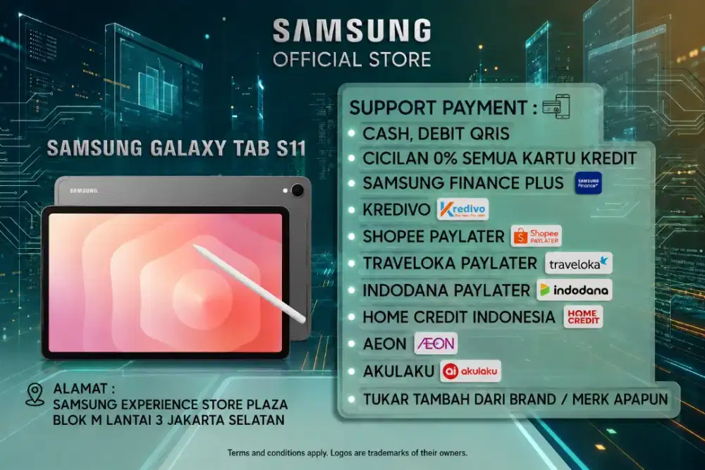 PROMO Samsung Galaxy Tab S11 Garansi 100% Resmi SEIN