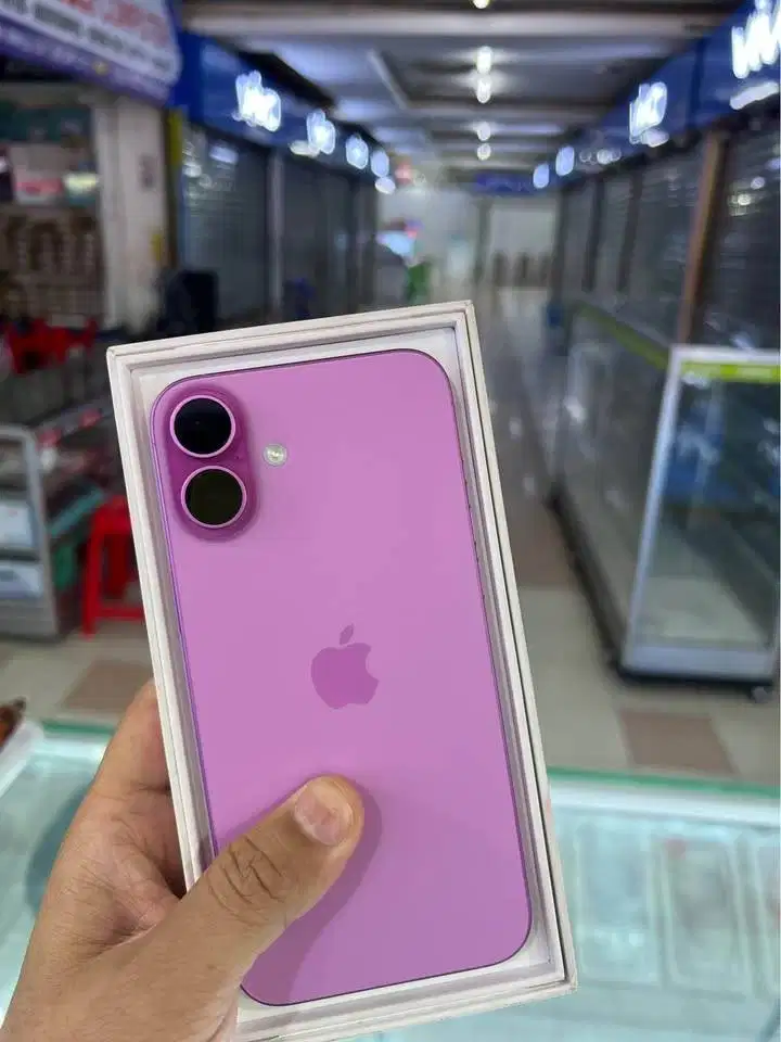Iphone 16 Plus 256 GB IBOX (PINK) Mulus Jossjiss