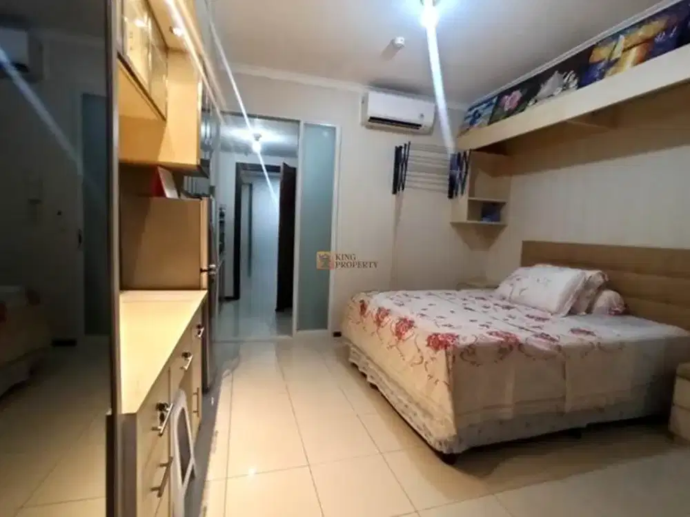 Terhubung ke Central Park Mall, Disewa Studio Royal Mediterania Garden Furnished Minimalis Bagus, Fasilitas Swimming Pool, Sauna, Squash Court, Gym