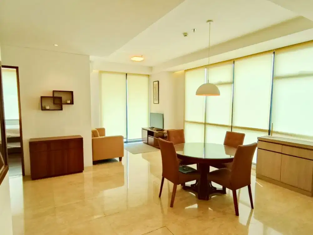 JUAL CEPAT APARTEMEN VERANDA RESIDENCE DI PURI 2 BR HUK FULL FURNISHED LENGKAP
