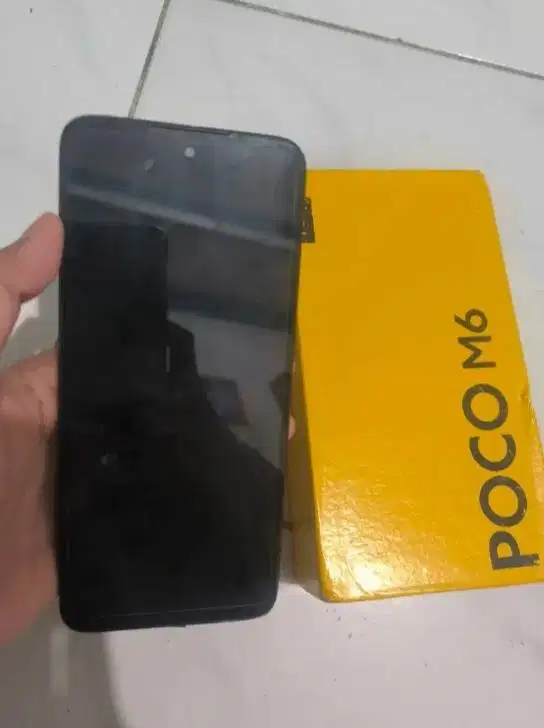 HP POCO M6 masih Gress