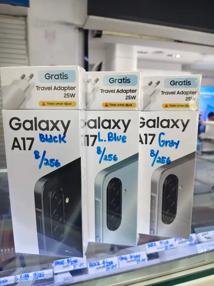 Samsung A17 4g 8/256 new segel termuraaah