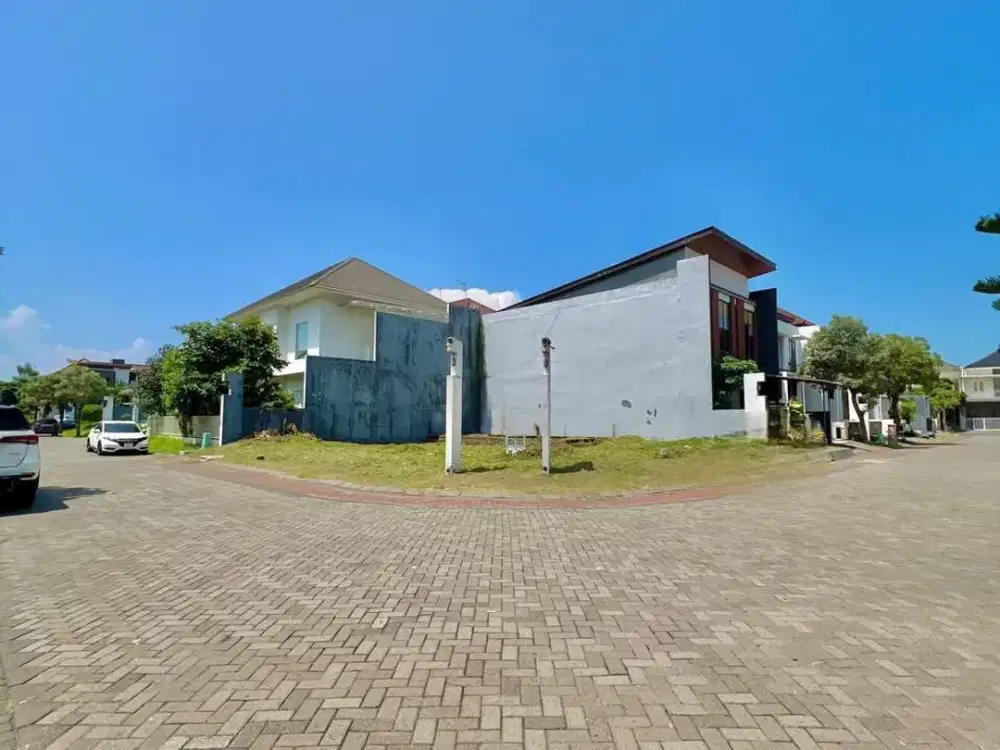 Jual cepat Tanah kavling Kertajaya Indah Regency hoek