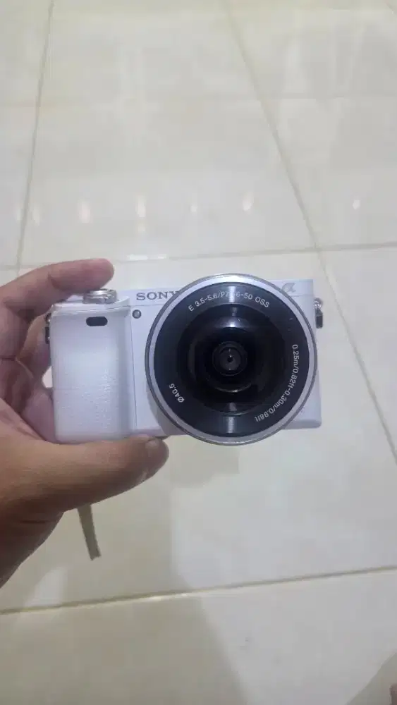 Sony a6000 White Istimewa Original