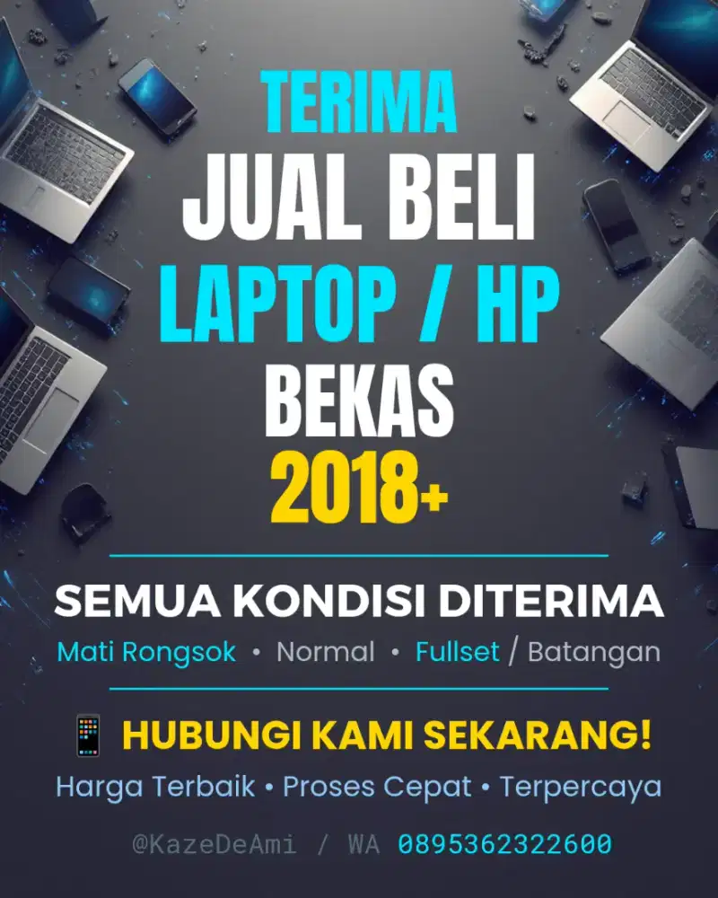Laptop Dekstop 2018+