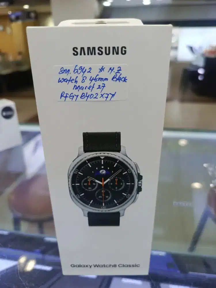 Samsung watch 8 classic warna black second Bergaransi resmi