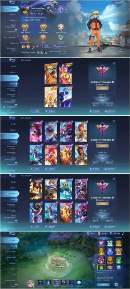 jual akun ml bb aman terpercaya