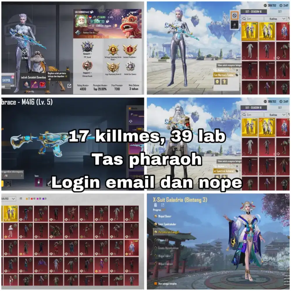 jual akun pubg mobile amanah