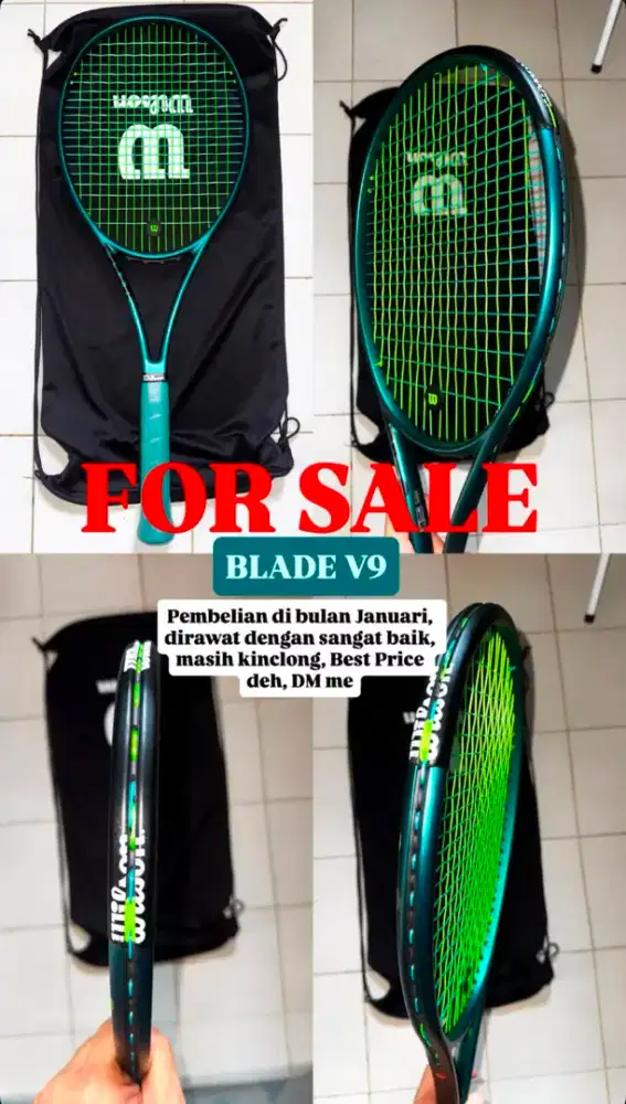 Raket Wilson Blade V9