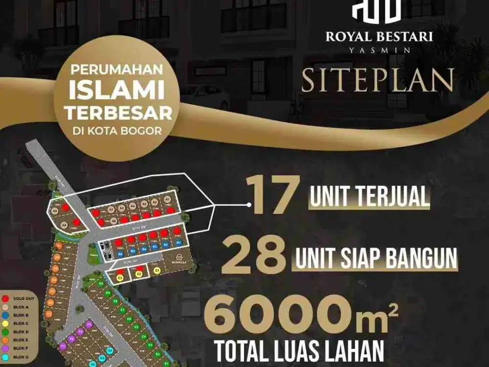 Jual Rumah Tropis di Yasmin Kota Bogor pusat Kuliner Akses Strategis