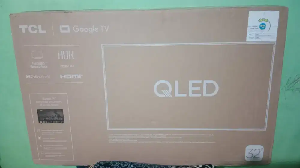 Tv LED TCL google Qled 32 inch