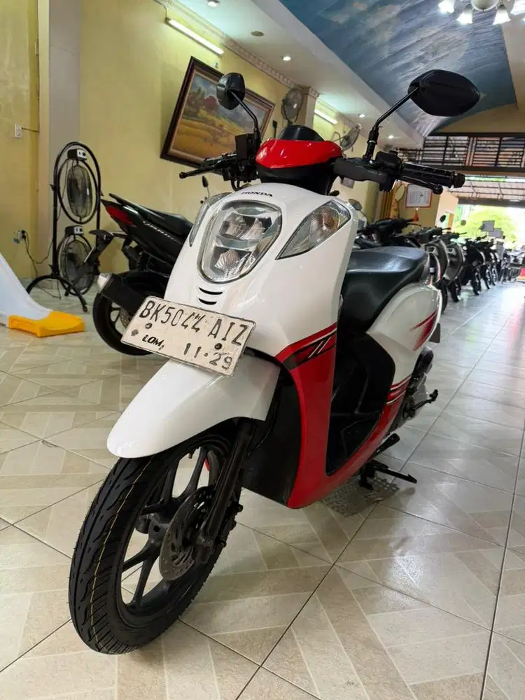 Genio CBS ISS 2019 Mantap Habis*Mesin Mentah Odo 17.000 KM*plaza motor
