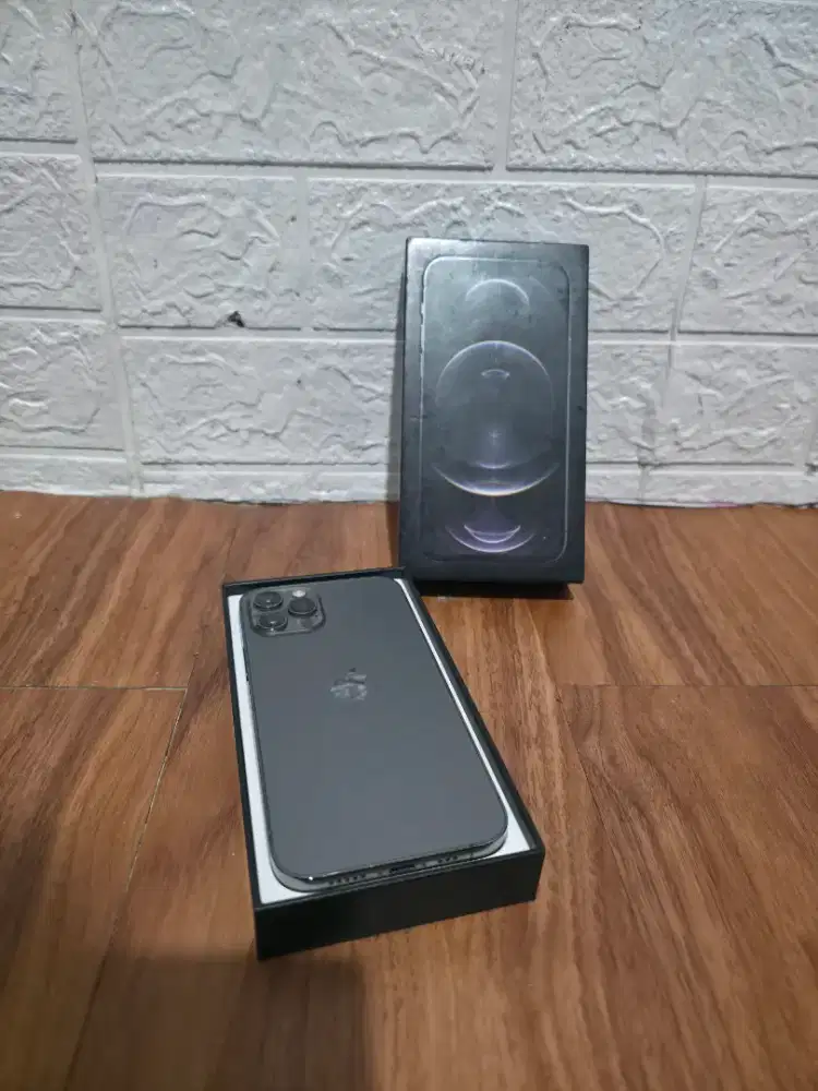 Iphone 12 pro 256gb Ibox Fullset ori mulus