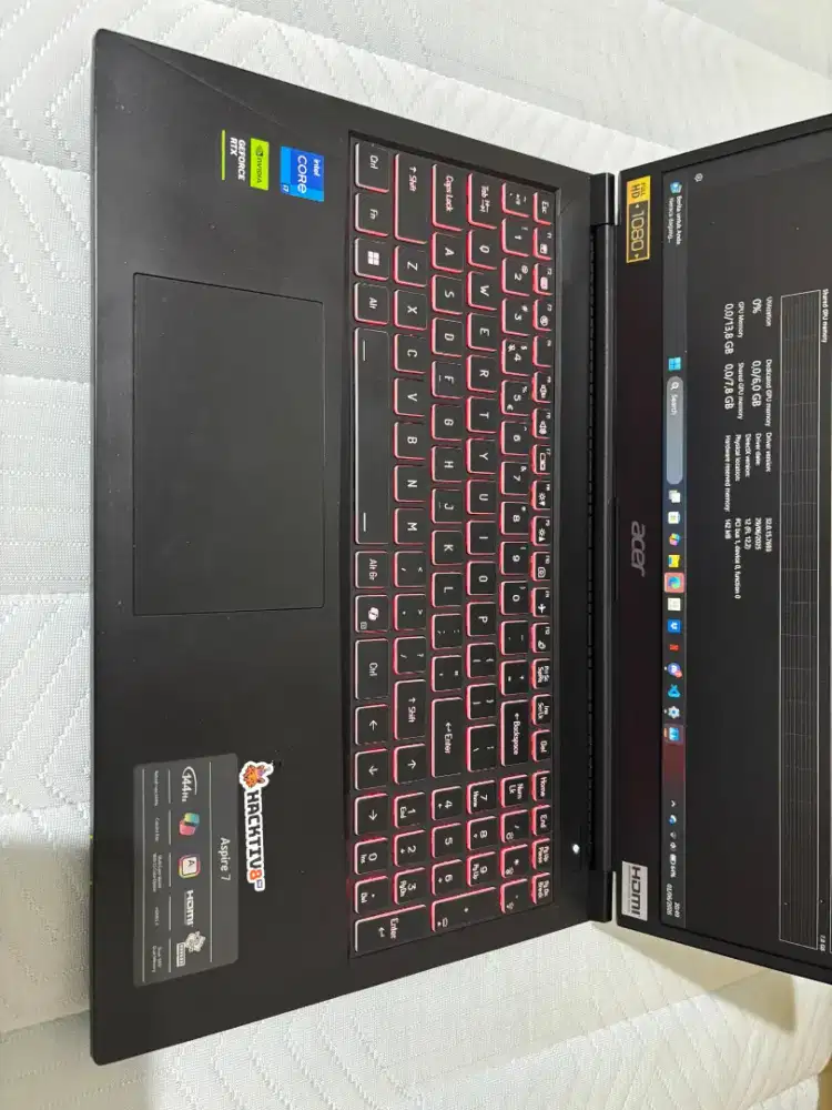acer aspire 7 pro intel 7 rtx 3050