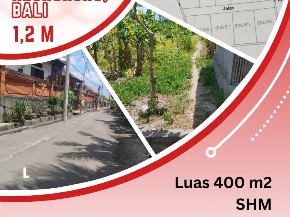 JUAL TANAH SIAP BANGUN DI KLUNGKUNG, BALI