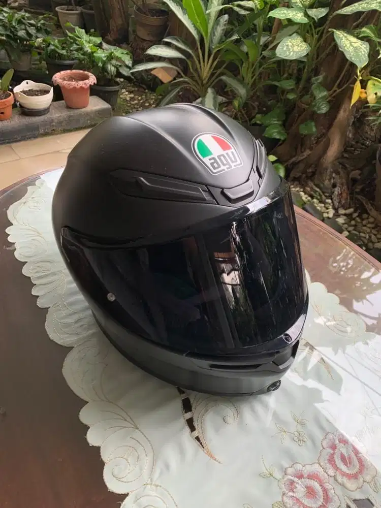 AGV K6 S - Matt Black - M : 57 - 58 + Max Vision Dark Tint Visor
