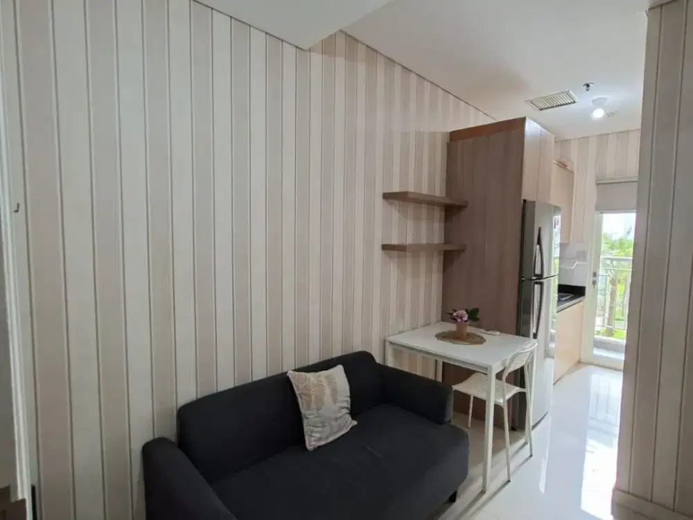 1BR Furnished Apartemen Madison Park - Mall Central Park