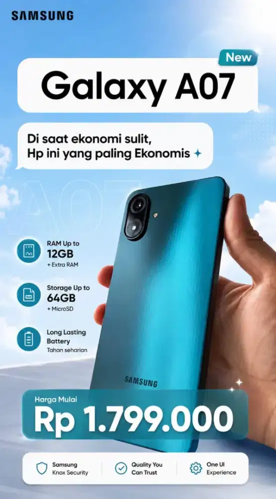 Samsung A07 series
