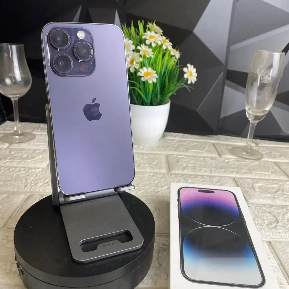 iphone 14 pro 512gb terdaftar Beacukai Sinyal permanen Bisa COD dan TT