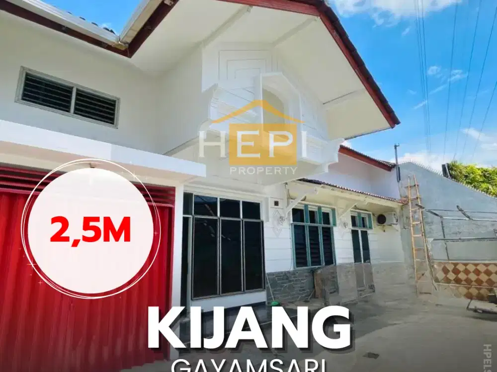 Dijual Rumah di Kijang Gayamsari Semarang