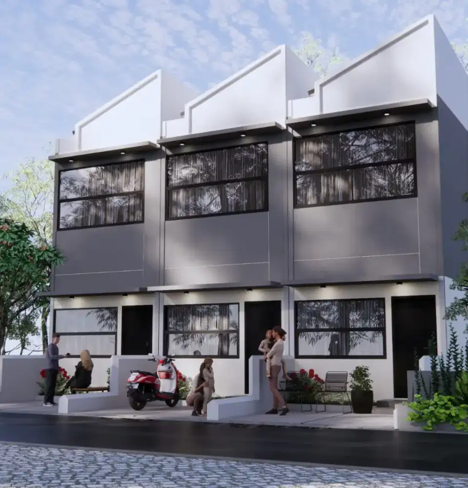 Rumah Baru Cantik Dan Murah Di Jln Kamboja Utan Kayu  Jakarta Timur