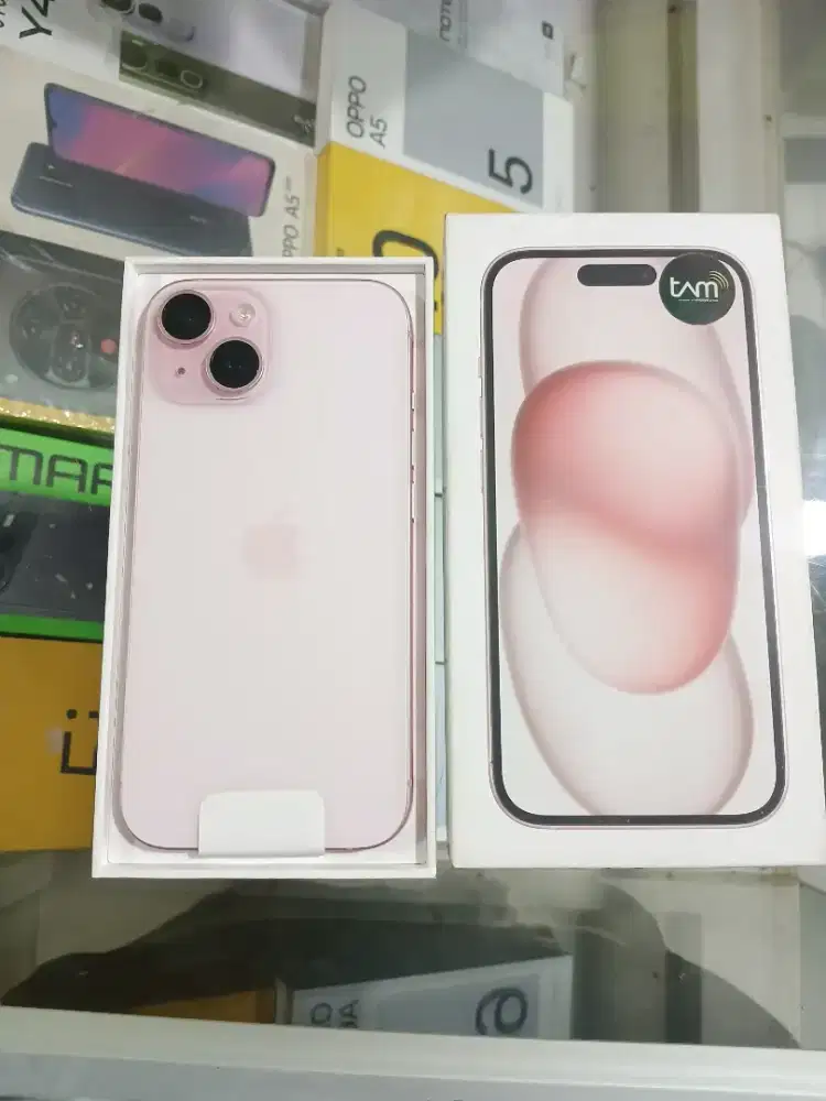 IPhone 15 Pink Garansi iBox garansi on desember 2026