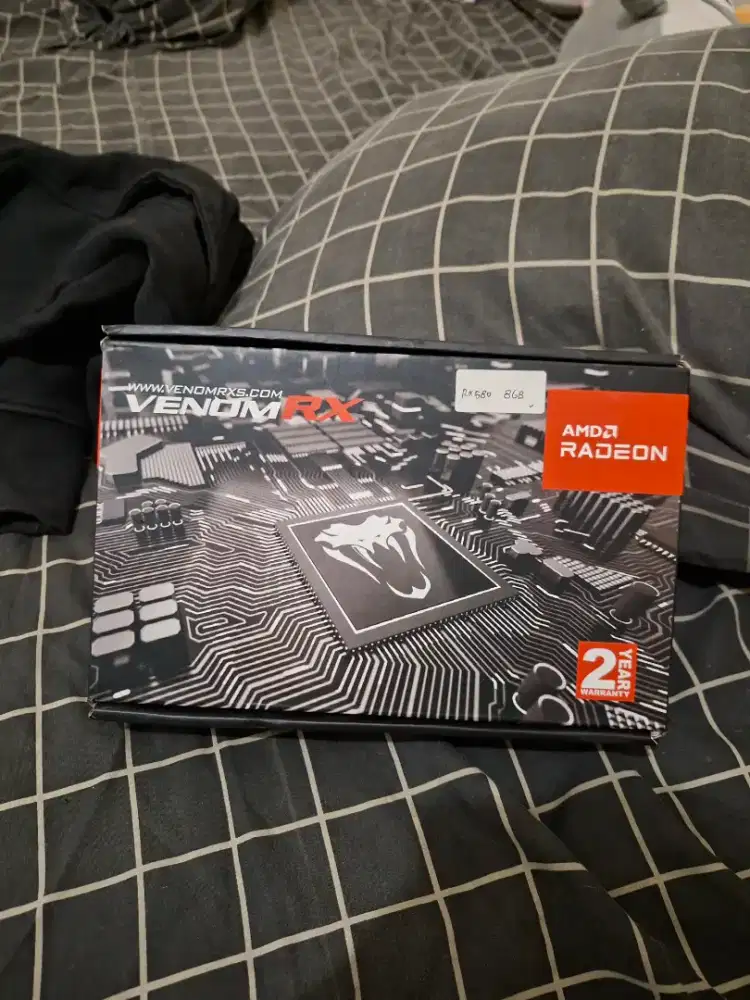 VenomRX RX 580 8GB 2048SP + DEEPCOOL PF500X Bronze 80+