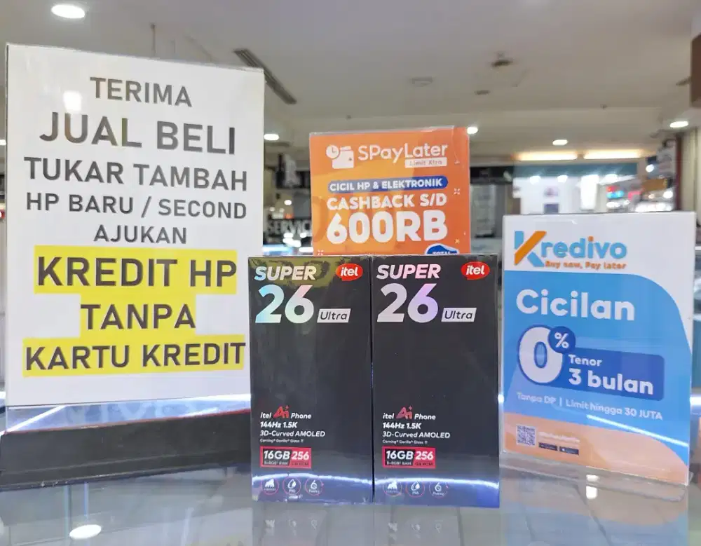 Itel S26 Ultra Ram 8/256 GB - Garansi Resmi