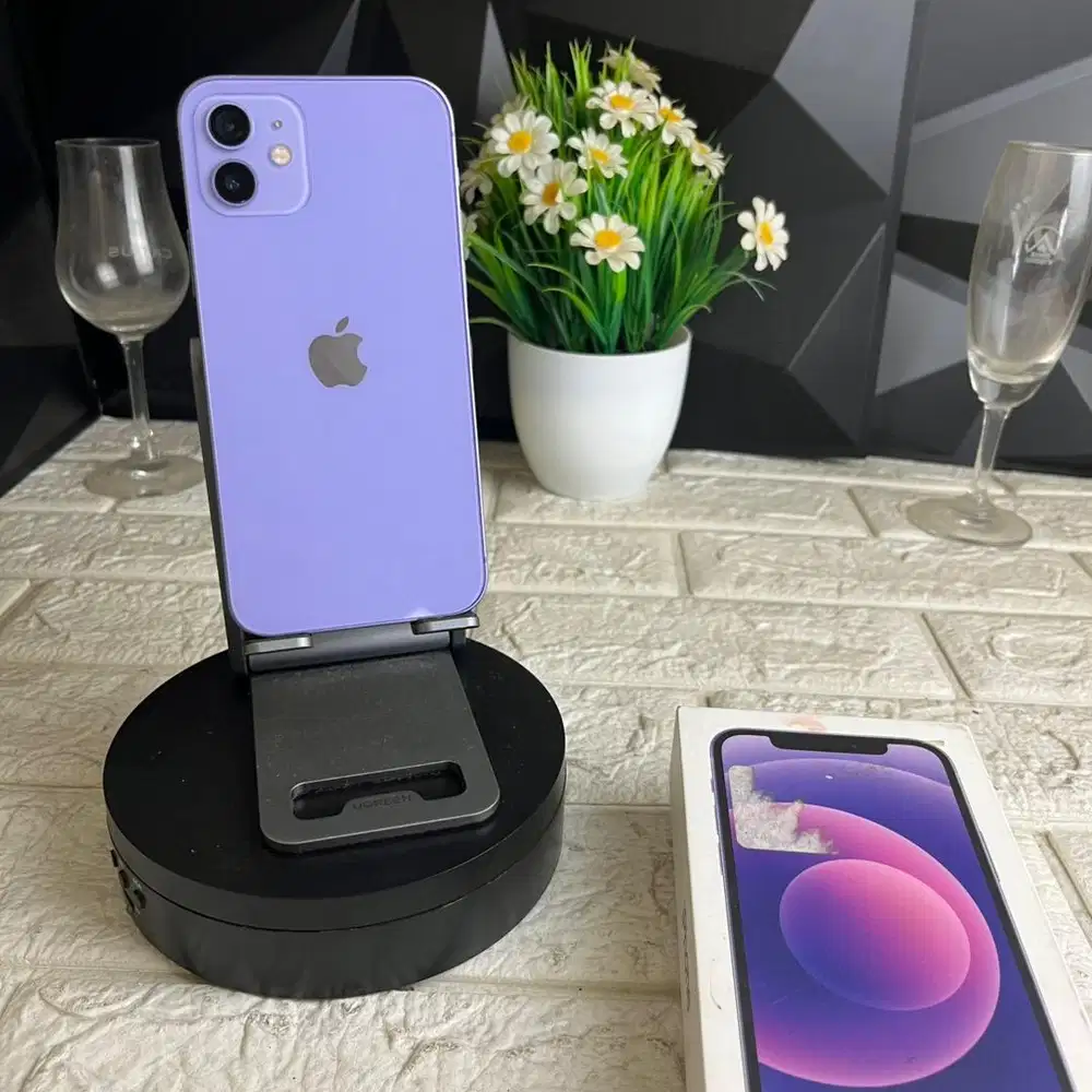 iphone 12 128gb Ex ibox Gantian unit minus Face id Bisa COD dan TT