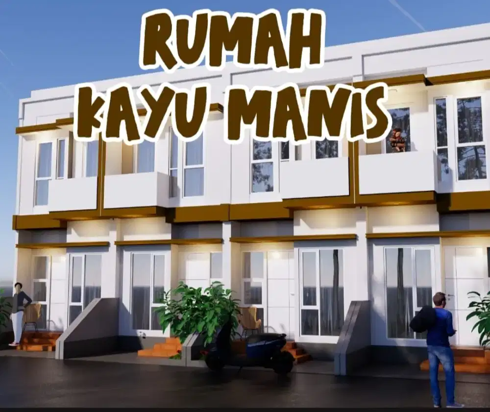 Rumah murah 2 lantai tidak banjir SHM Matraman