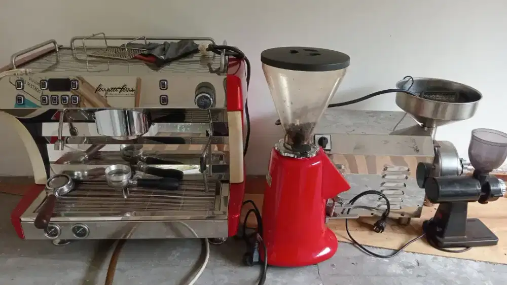 Mesin espresso Dan roasting