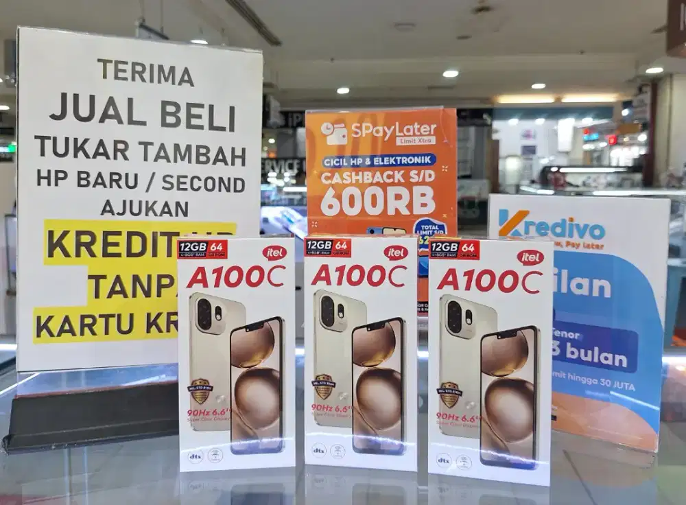 Itel A100c Ram 4/64 Gb - Garansi Resmi