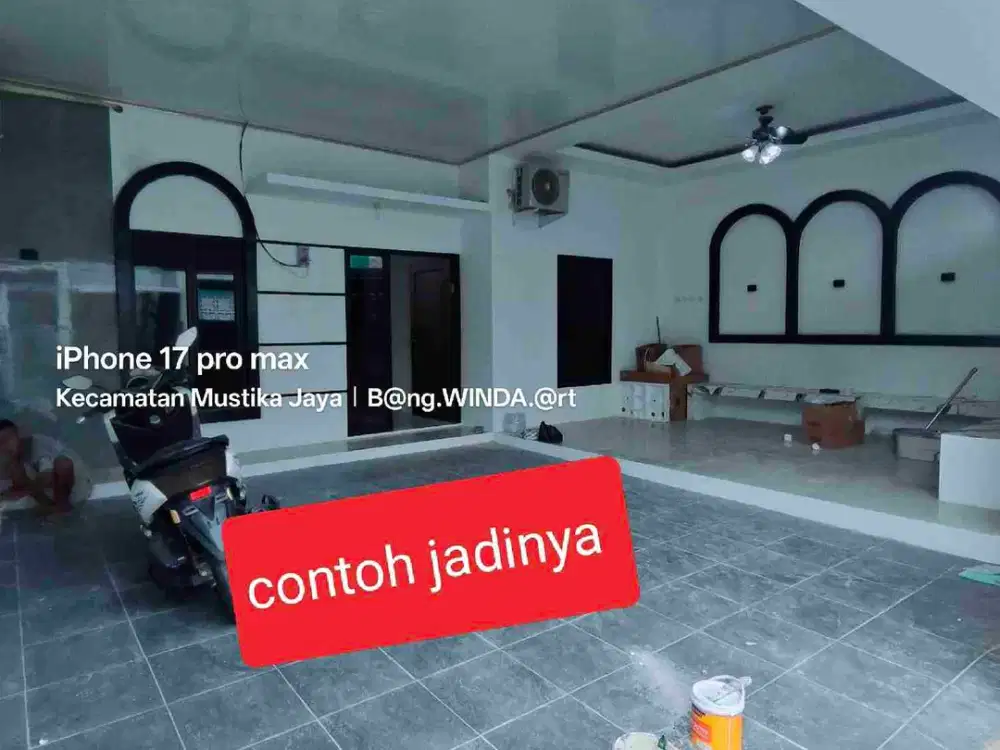 rumah kampung minimalis mewah dkt tol grand wisata mustika jaya Bekasi kota