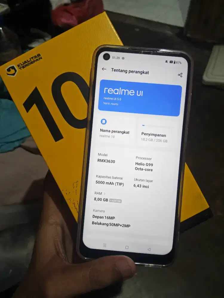 Realme 10 8+8/256 HpDus
