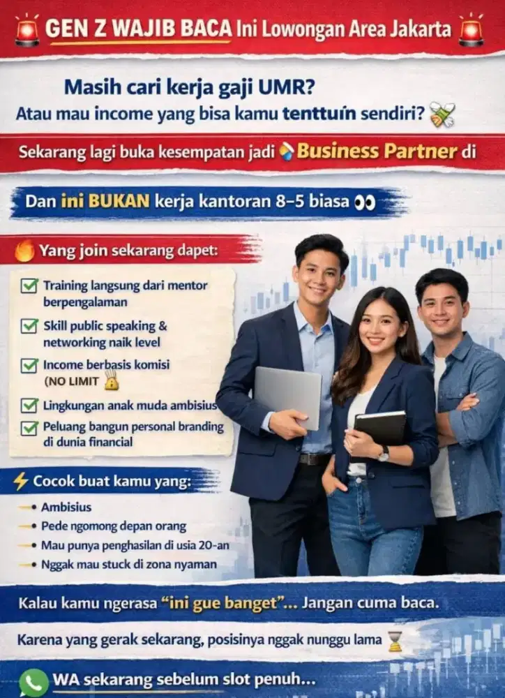 Lowongan kerja di jakarta pusat