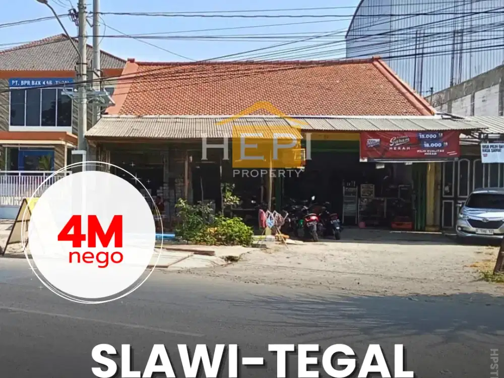 Dijual Rumah di Jalan Utama Slawi Tegal Jateng