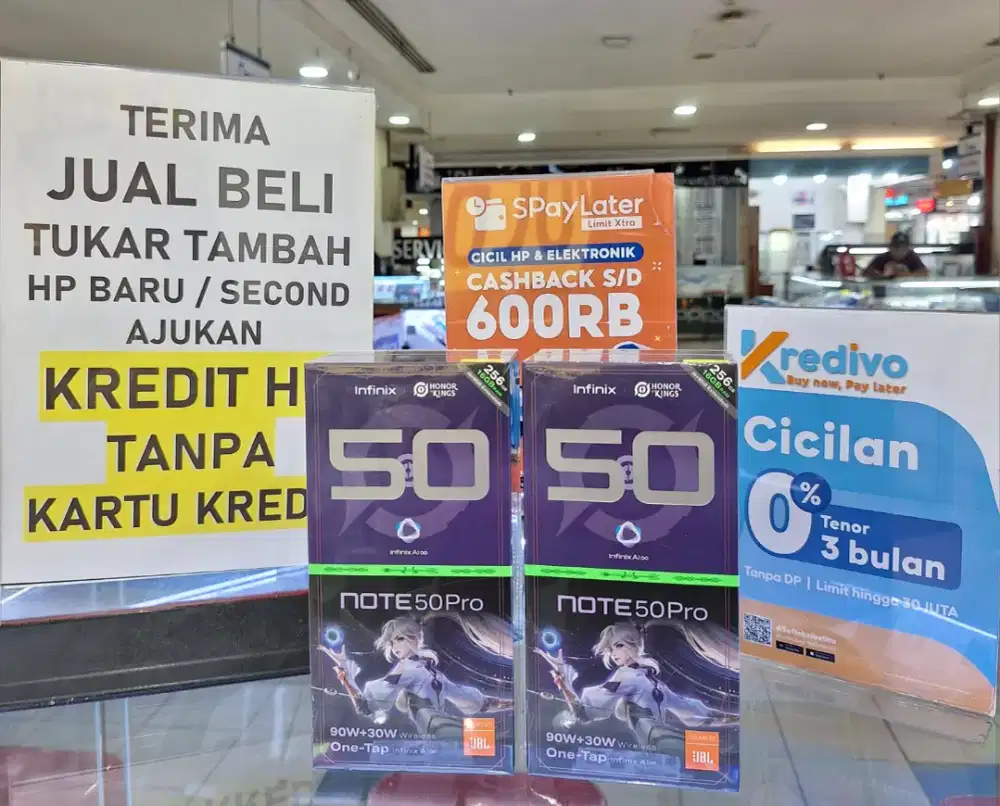 Infinix Note 50 Pro Ram 8/256 Gb - Garansi Resmi