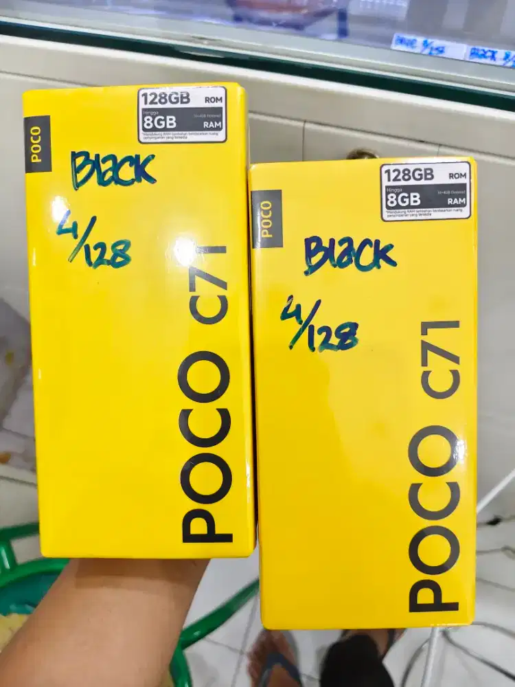 Poco C71 4/128 New segel