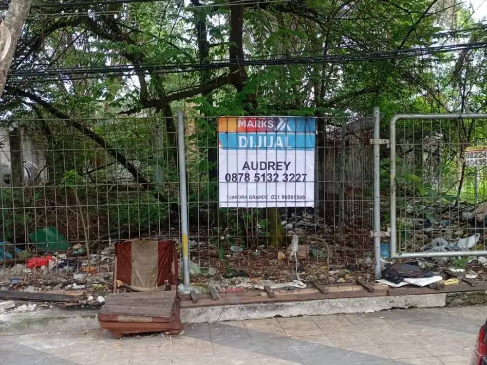 AUD.A048 Kavling Tanah Strategis di Raya Sememi Nol Jalan Raya Siap Pakai