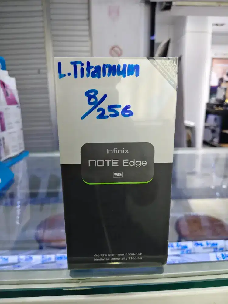 Infinix note edge 5g 8/256 New segel