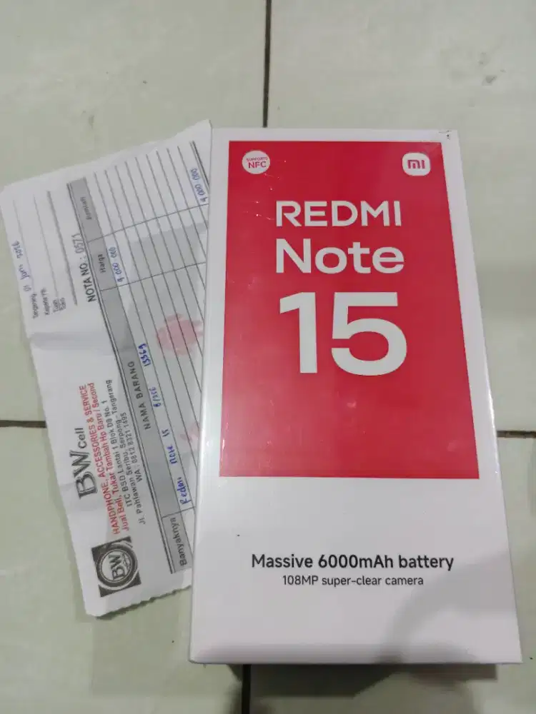 Xiaomi redmi Note 15