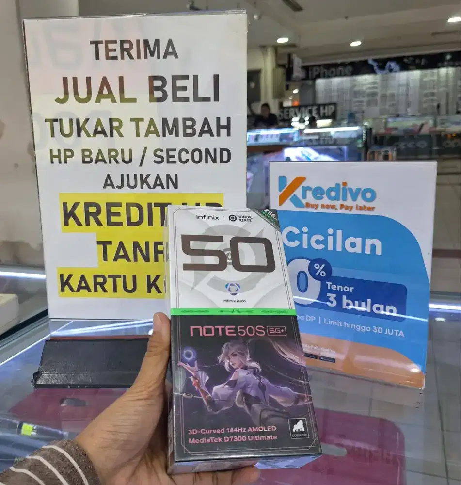 Infinix Note 50s Ram 8/256 Gb - Garansi Resmi