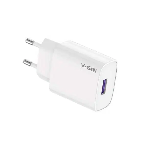 V-GEN Travel Charger VTC1-40 Single USB 1.5A