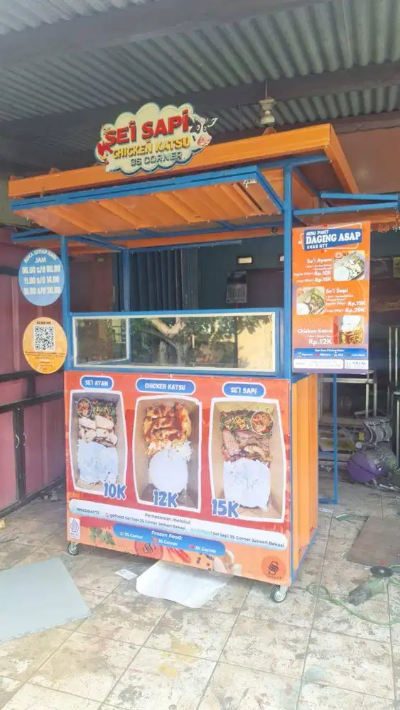 GEROBAK CHICKEN DIJUAL CEPAT - UKURAN 120X60 LOKASI JATIRANGGA BEKASI