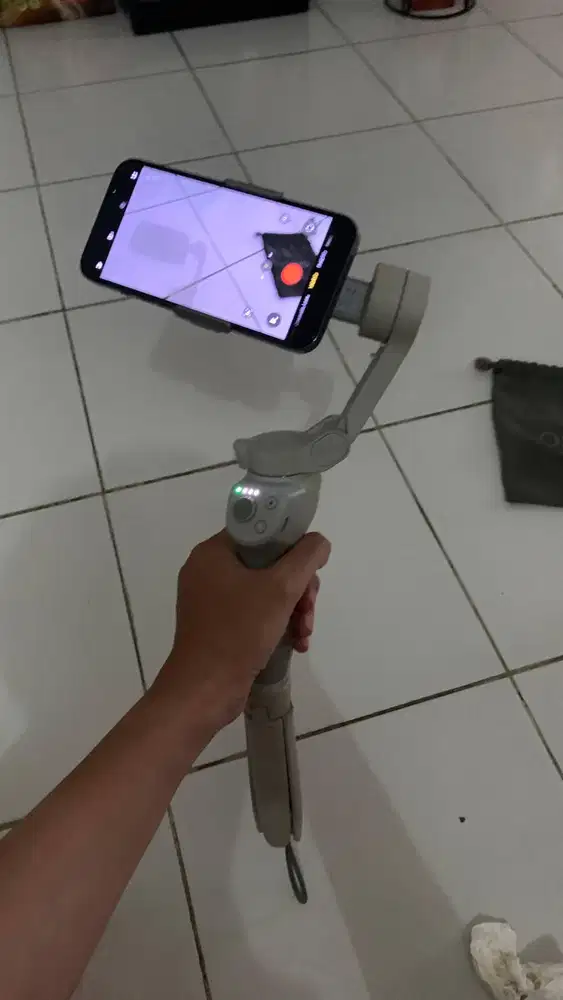 DJI OM 4 SE Original Like New Fullset Stabilizer Gimbal HP iPhone Andr